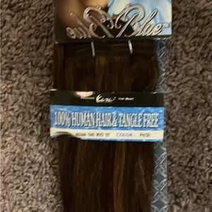 100% Human Hair Extensions - Brown